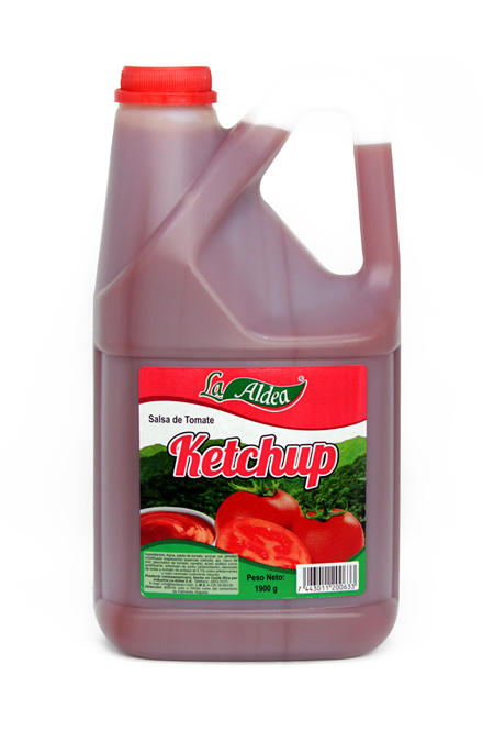 Salsa Ketchup 1900g La Aldea - Costa Rica