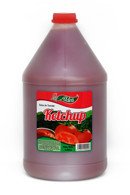 Salsa Ketchup galon La Aldea - Costa Rica